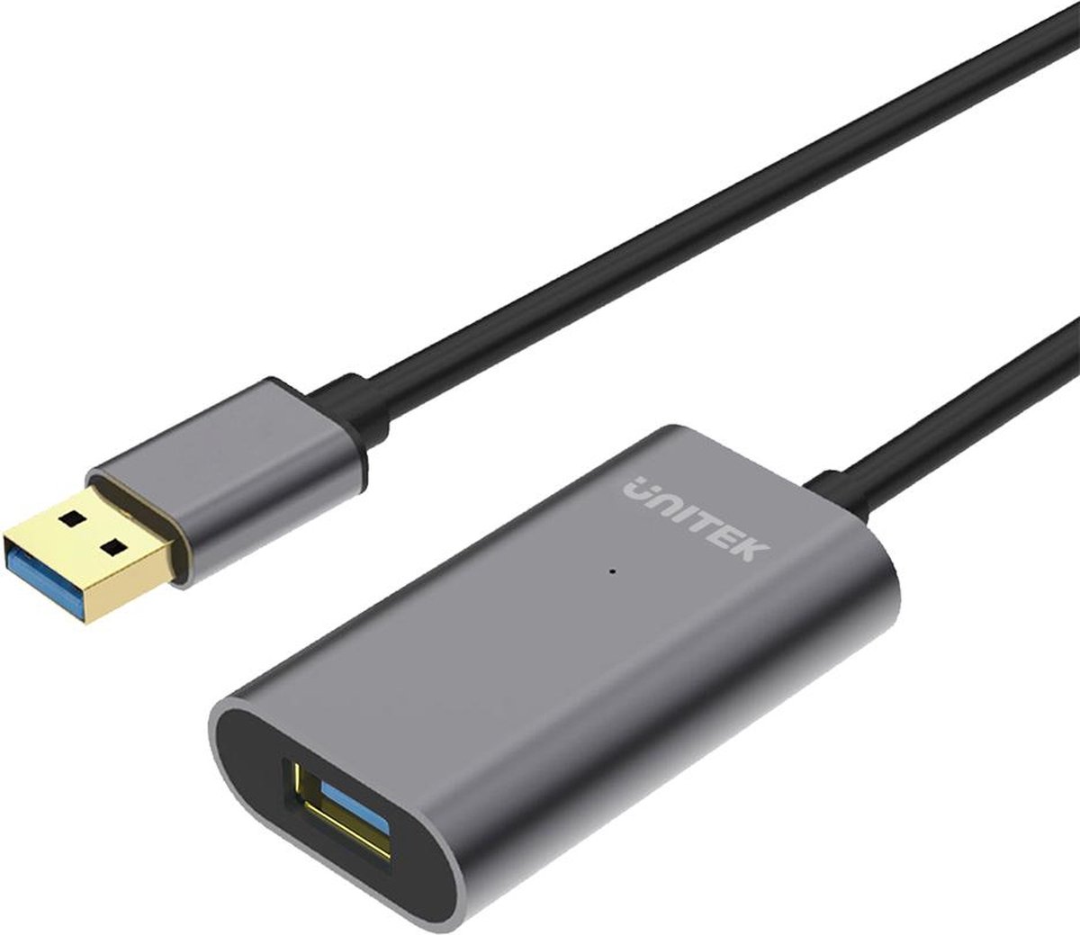 UNITEK Y-3004 USB-kabel 5 m USB 3.2 Gen 1 (3.1 Gen 1) USB A Grijs