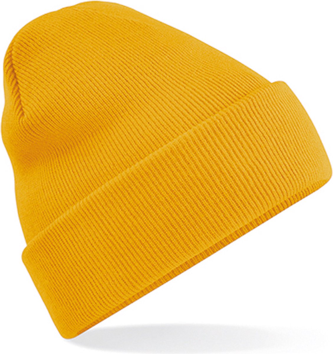 Beechfield 'Original Cuffed Beanie' Mustard/Geel
