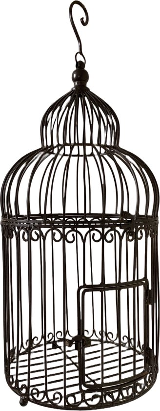 ShineHoly - Vogelkooi - Vogelkooi Decoratie - IJzeren Vogelkooi - Vogelkooi voor binnen - Vogelkooi voor buiten - Metalen Vogelkooi