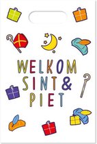 Partybags ‘welkom Sint & Piet‘ 6 st.