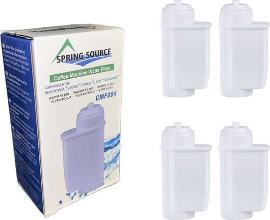 Comedes Filtro acqua per brita intenza, sostituisce Bosch Siemens TZ70003, TZ70033, TCZ7003 & Brita Intenza 575491, compatibile con Siemens EQ Serie e Bosch Vero -Series (12 pezzi