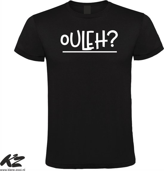 Klere-Zooi - Ouleh? - Zwart Heren T-Shirt - 4XL