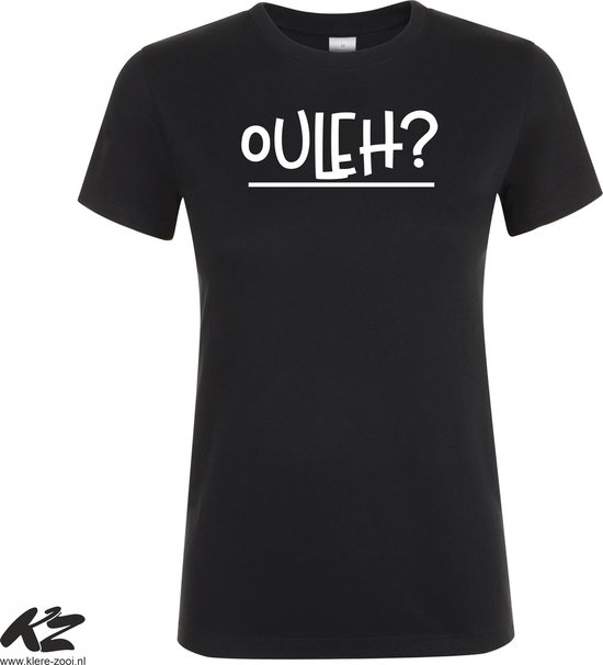 Klere-Zooi - Ouleh? - Zwart Dames T-Shirt - M