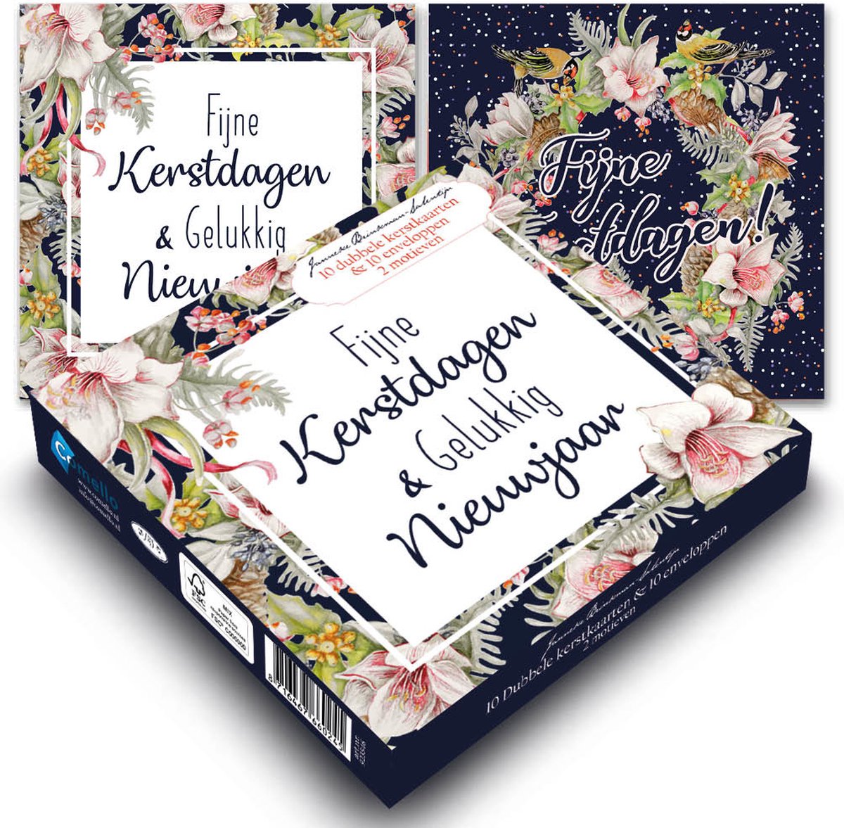 Janneke Brinkman kerstdoosje - Winters passe-partout - Krans