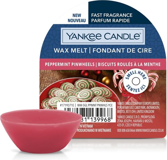 Yankee Candle Peppermint Pinwheels Wax Melt