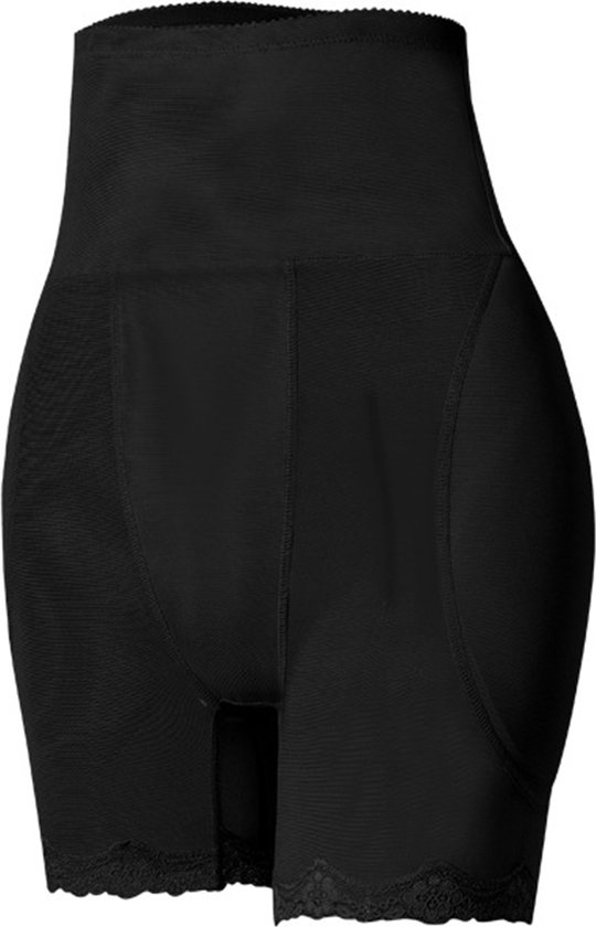 Shapewear - zwart - XL - voor rondere billen en bredere heupen - shaping  broekje 