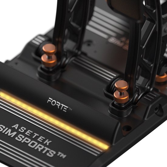 Asetek SimSports Forte™ Sim Racing Pedalen Rem en Gas van Asetek — afbeelding 5