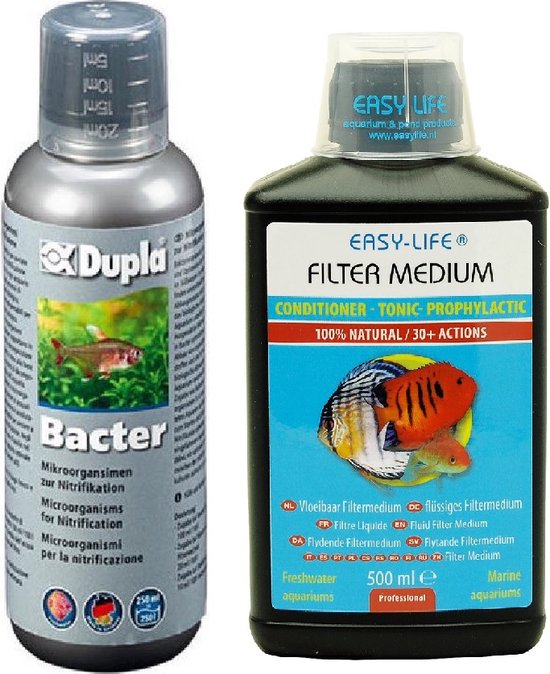 Dupla - Bacter - 250ml + Easy life filter medium - 500 ml - opstartpakket |  bol.com