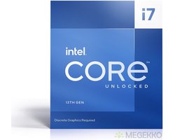 Intel Core i7 13700KF - Processor 3.4 GHz (5.4 GHz) - 16 core 8P+8E - 24 threads - 30 MB cache - LGA1700 Socket - doos