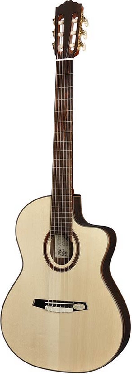 Klassieke gitaar Crossover 4/4 Salvador Cortez Solid Top Concert Series CS-225 Elektrisch-Akoestisch