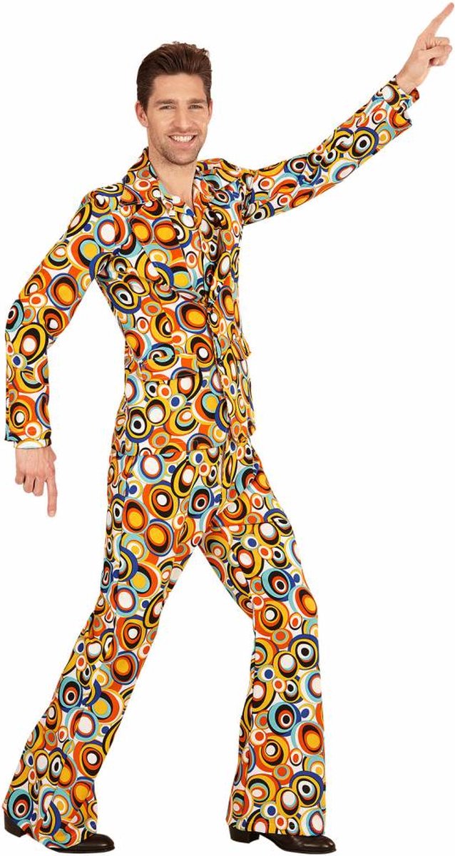 Nofonda 1920 Volwassen mannen Gangster Shirt, Vest en Tie Kostuum 20's Fancy Dress up Outfit pak Vintage Gangster baas kostuum, X-Large, Zwart