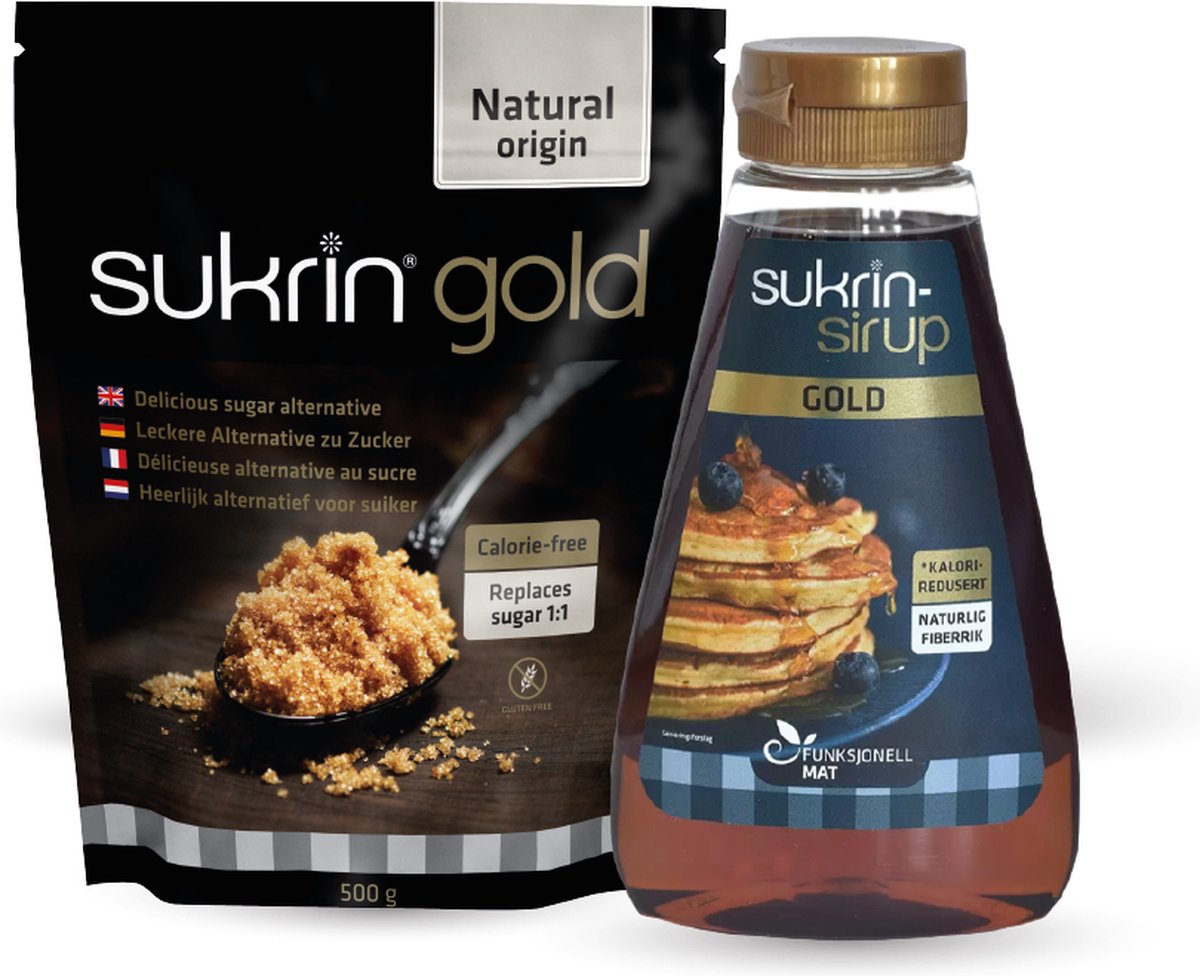 Goedkoopste Sukrin - Golden Deal - Voordeelpakket - Suikervervanger - Geschikt voor diabetici - Geschikt voor koolhydraatarm dieet - Healthy lifestyle