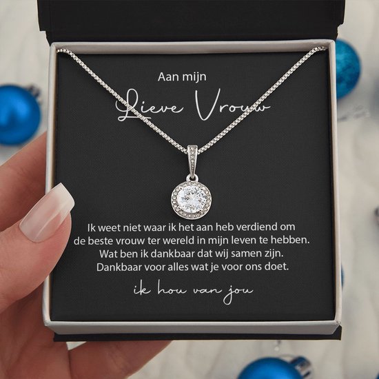 Sierado Pure soul ketting Uniek cadeau vrouw 14k wit goud