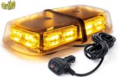 Ortho® - LED Zwaailicht - Zwaailamp - Amber flits licht - Strobe – Emergency Safety Warning - Oranje - Alarmlicht 12V/24V