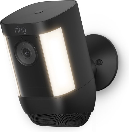 Ring Spotlight Cam Pro Beveiligingscamera 2K Video Zwart - €137,60