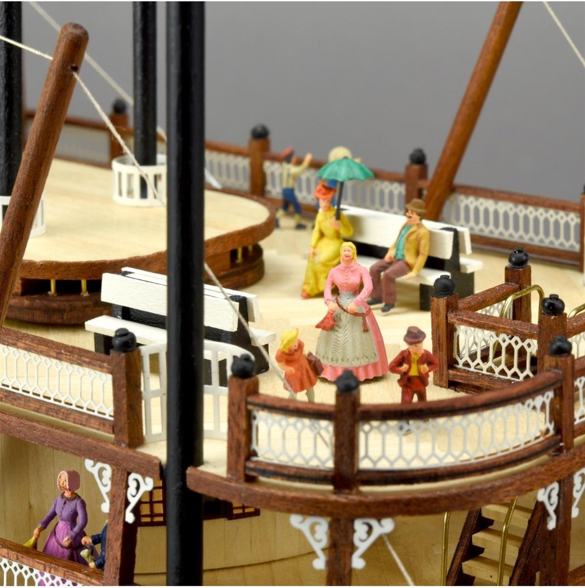 Maquette Bateau En Bois - King Of The Mississippi - Artesanía Latina - Échelle 1:80