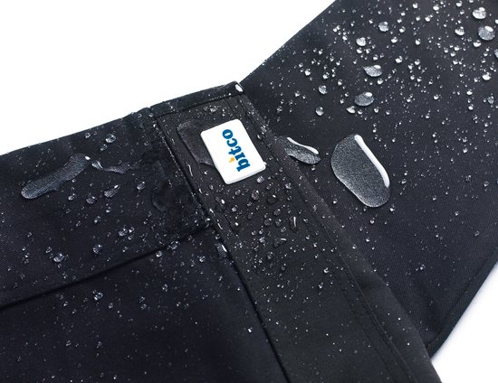 BITCO- SAUER -Stretch Black Work Pants Men Poches genouillères hydrofuges et oléofuges Renforcé en Water