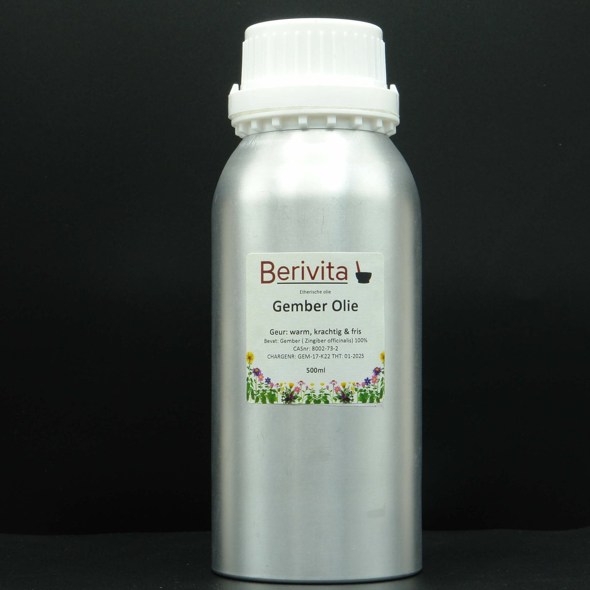 Goedkoopste Gemberolie 500ml - 100 Etherische Gember Olie van Gemberwortel - Ginger Oil