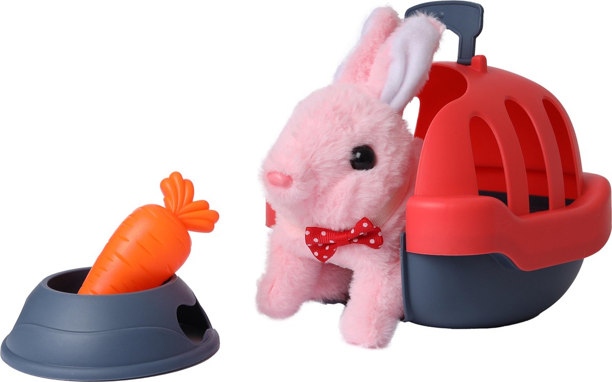 IMC TOYS Peluche interactive B mon petit lapin pas cher 