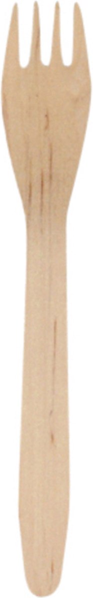 Vork IEZZY 160mm hout 100 stuks
