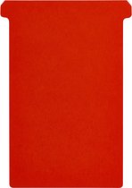 Planbord t-kaart a5547-422 107mm rood | Pak a 100 stuk