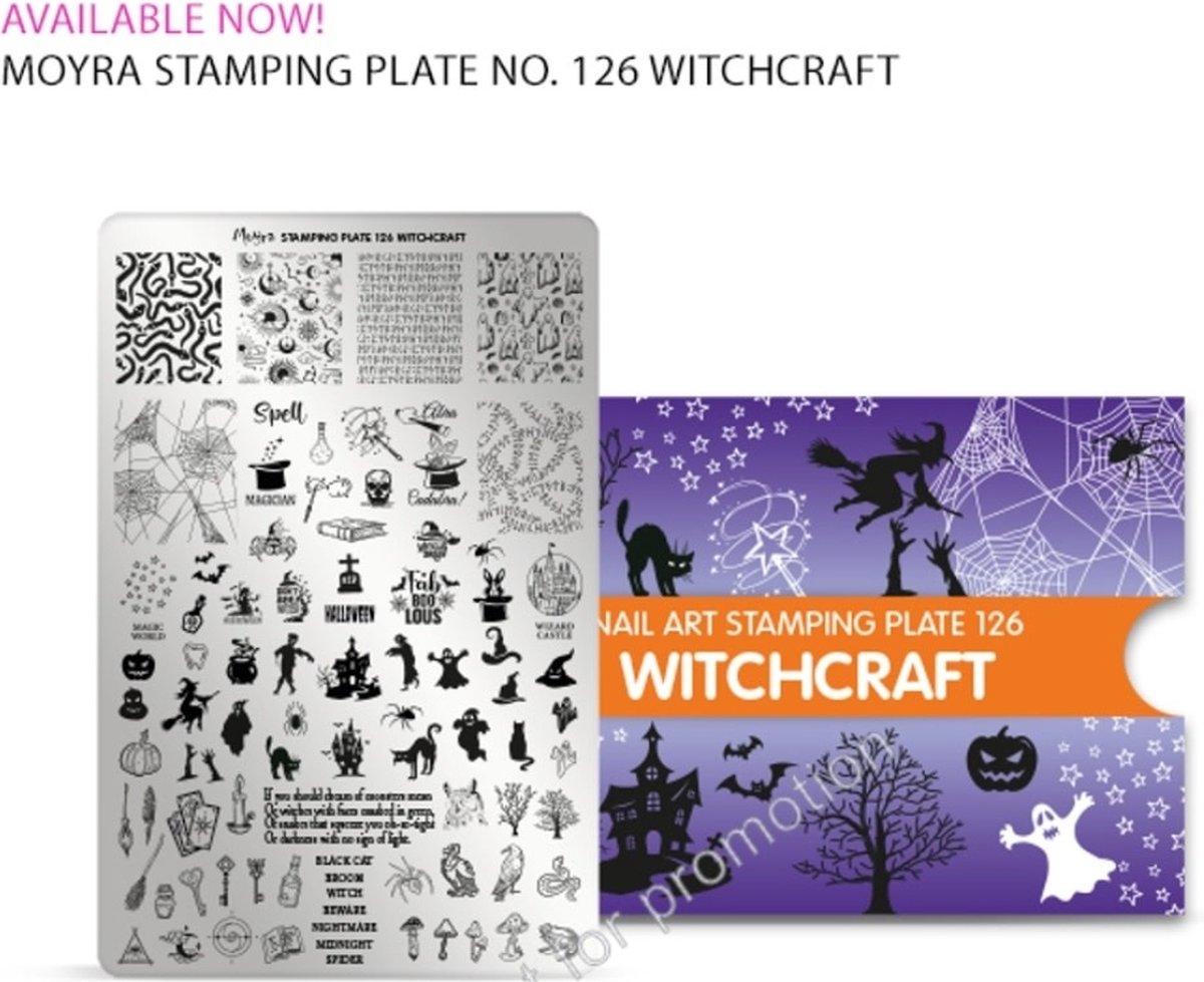 Goedkoopste Moyra Stamping Plate 135 Macabre