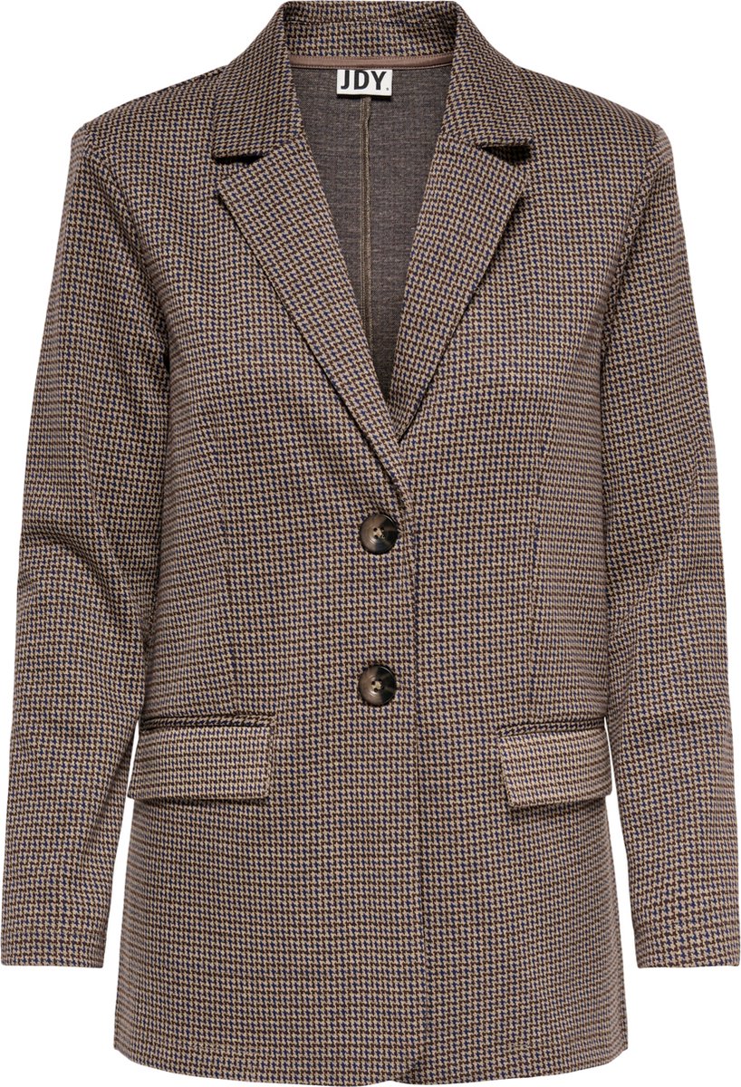 JDY JDYMIA L/S CHECK BLAZER JRS Dames Blazer - Maat L