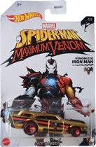 Hot Wheels Marvel Venom Jack Hammer - Die Cast voertuig - 7 cm - Spider-Man Maximum Venom