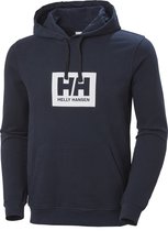 Helly Hansen Box Hoodie - Heren - Blauw - Maat XXL