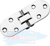 Charnière de table FES Marine en acier inoxydable 80x30x2mm