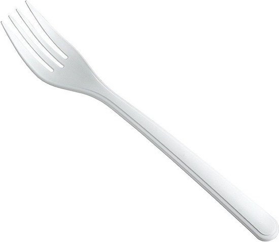 Lot De 100 Fourchettes En Plastique Réutilisables Transparentes - Couverts Fêtes, Mariages, Desserts