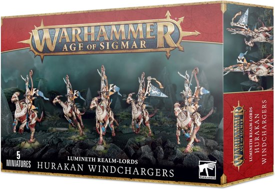 Thumbnail van een extra afbeelding van het spel Age of Sigmar - Lumineth Realm-Lords: Hurakan Windchargers