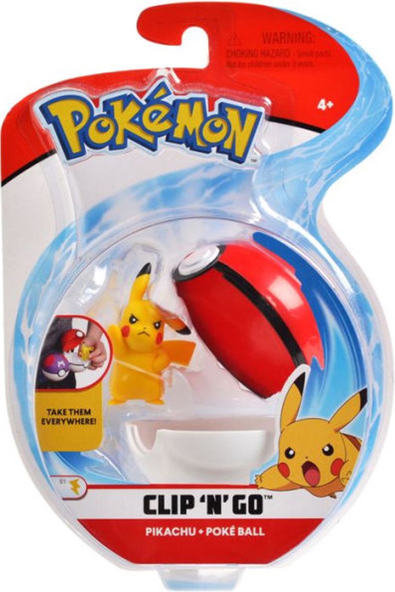 Pokemon Clip'N'Go Series 7 Figuur met Pokeball - 1 stuk - Mix - Willekeurig verzonden — afbeelding 4