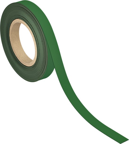 Magneetvel MAUL 200x300mm rood beschrijf- wisbaar en te knippen