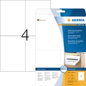 Herma Labels white 105x148 removable SuperPrint 100 pcs.
