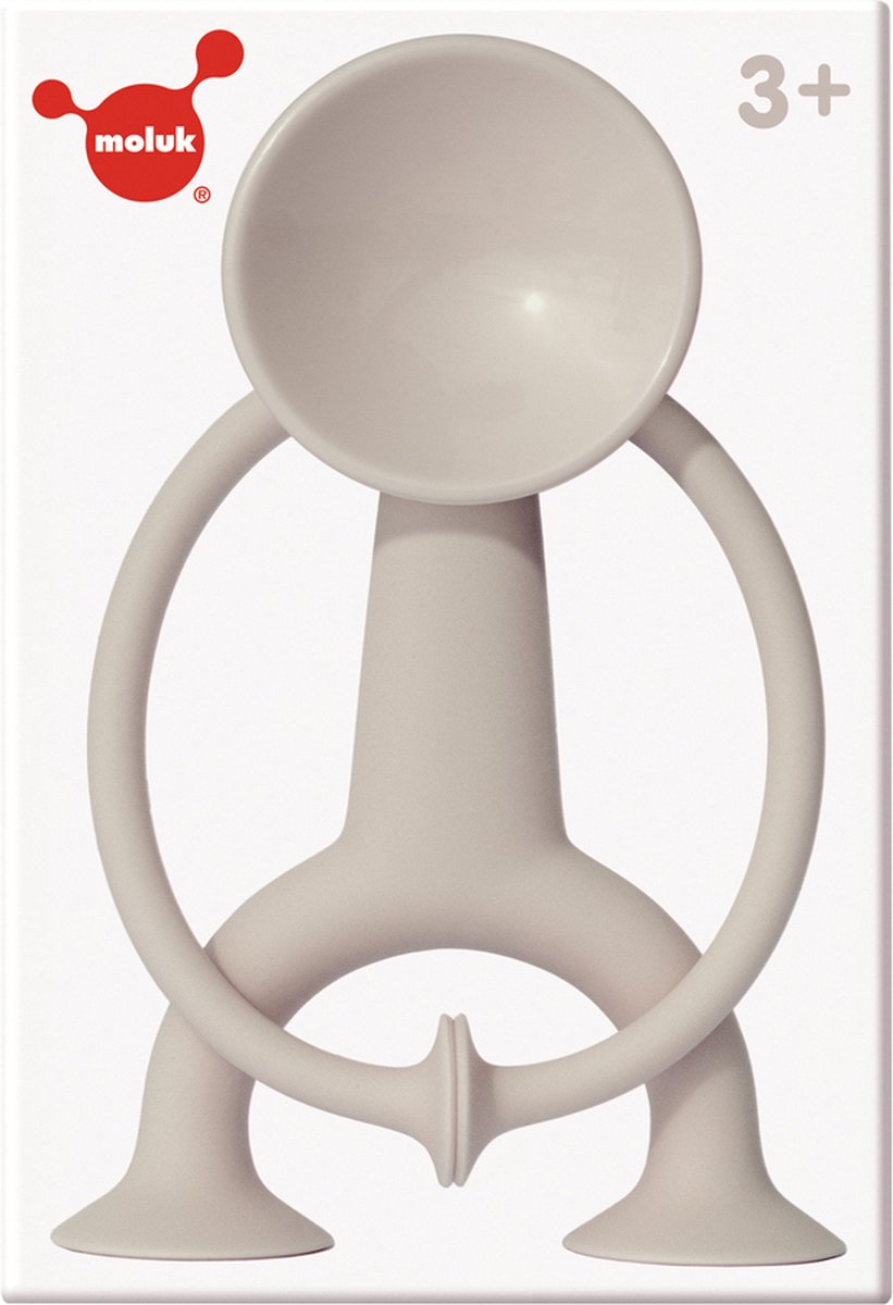 Moluk OOGI Actiefiguur Junior beige H7 5cm siliconen rubber
