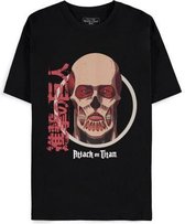 Attack On Titan - Colossus Titan Heren T-shirt - 2XL - Zwart