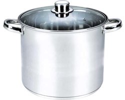Michelino XXL Soeppan - 17 Liter - RVS - Vaatwasserbestendigd - Ø32 cm
