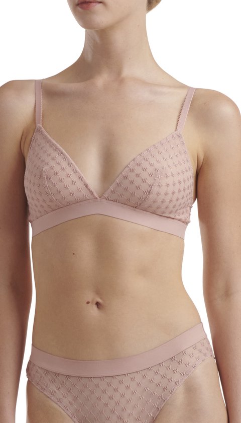 Wolford TRIANGLE BRALETTE Dames Beha - Maat XL
