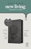 NLT Compact Zipper Bible, Filament Enabled Edition, Charcoal