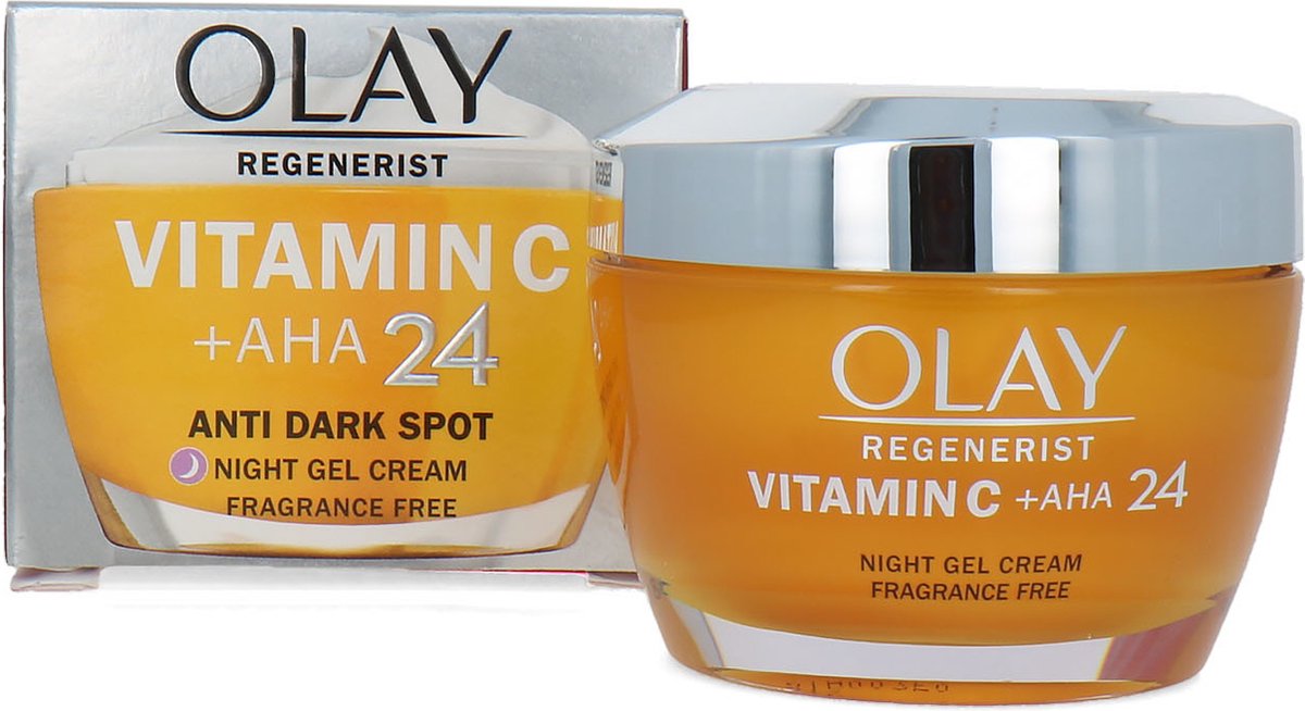Olay Vitamin C + AHA 24 Anti Dark Spot Nachtcrème - 50 ml (licht beschadigd doosje)
