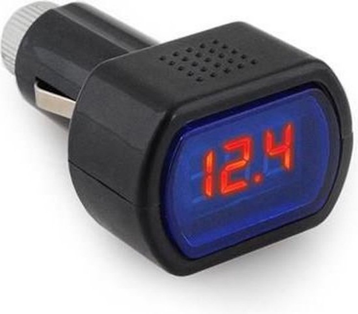 THAR 12V/24V Voltmeter - Mini Voltagemeter Auto 12 & 24 Volt - Spanningsmeter