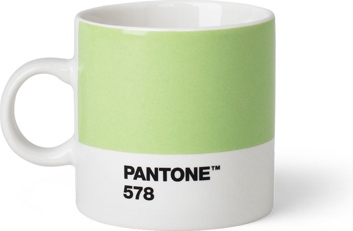 Copenhagen Design - Pantone - Espressokopje -120ml - Licht Groen