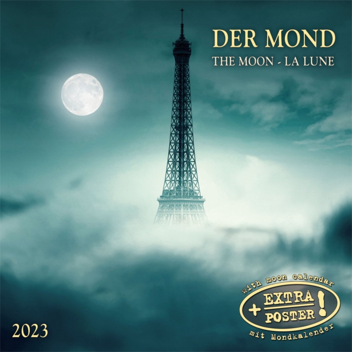Mond - The Moon - La Lune 2023 Artwork