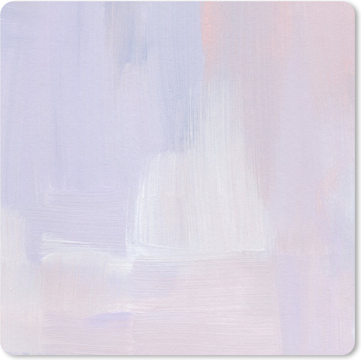 Muismat 30x30 cm - Mousepad Pastel - Verf - Design - Muismatten