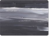 Muismat Groot - Verf - Abstract - Zwart - 40x30 cm - Mousepad - Muismat