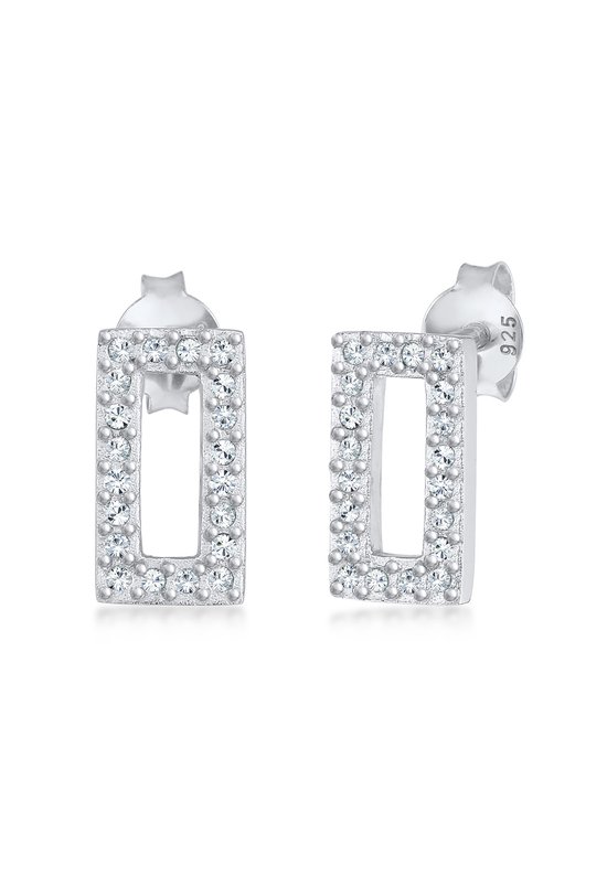 Elli Orecchini A Pendantina In Argento 925 Geometrici – Donne, Basic Trend, Fatti A Mano, Design Germania