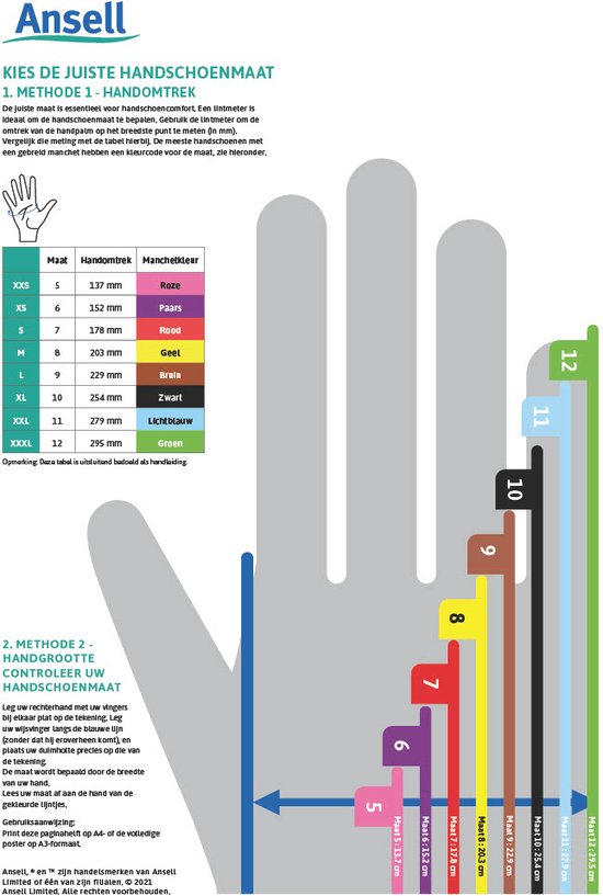 3 paires / Gants De Protection Mécanique, Travail Professionnels, Jardin,  Anti-coupure, Automobile, Métallurgie, Bleu, L, Ansell ActivArmr® 47-400