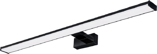 Led Spiegellamp - Schilderij Verlichting - 12w - 4200K - Daglicht - IP45 - Zwart - 530 mm