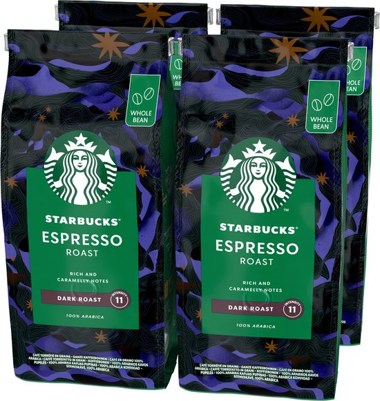 5. Starbucks Espresso Dark Roast koffiebonen